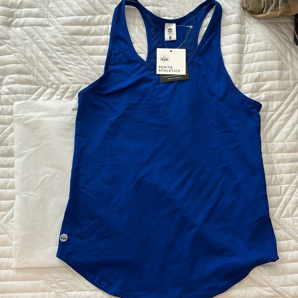 Senita Relay Tank - Royal Blue